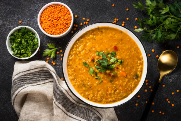 LENTIL SOUP*Vegetarian