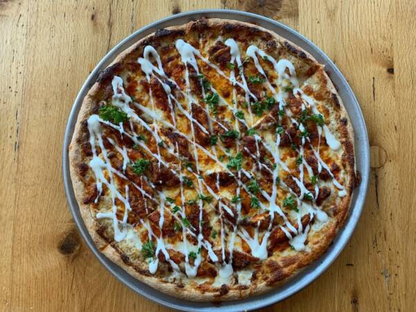 Chicken Bacon Ranch Pizza